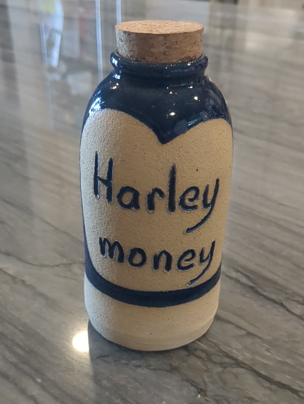 "Harley Money" Ceramic Bank